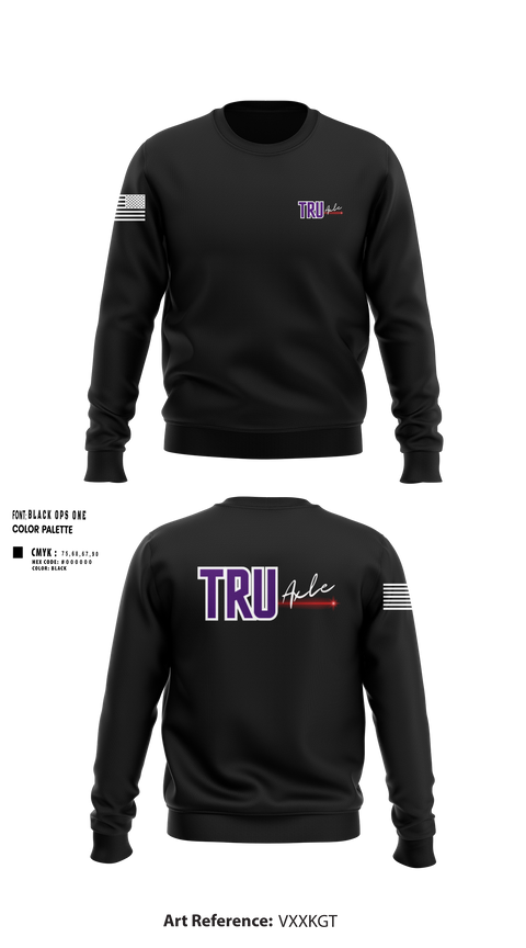 Crew Neck Sweatshirt, Tru Axle LLC, , Teamtime, Team time, sublimation, custom sports apparel, team uniforms, spirit wear, spiritwear, sports uniforms, custom shirts, team store, custom team store, fundraiser sports, apparel fundraiser