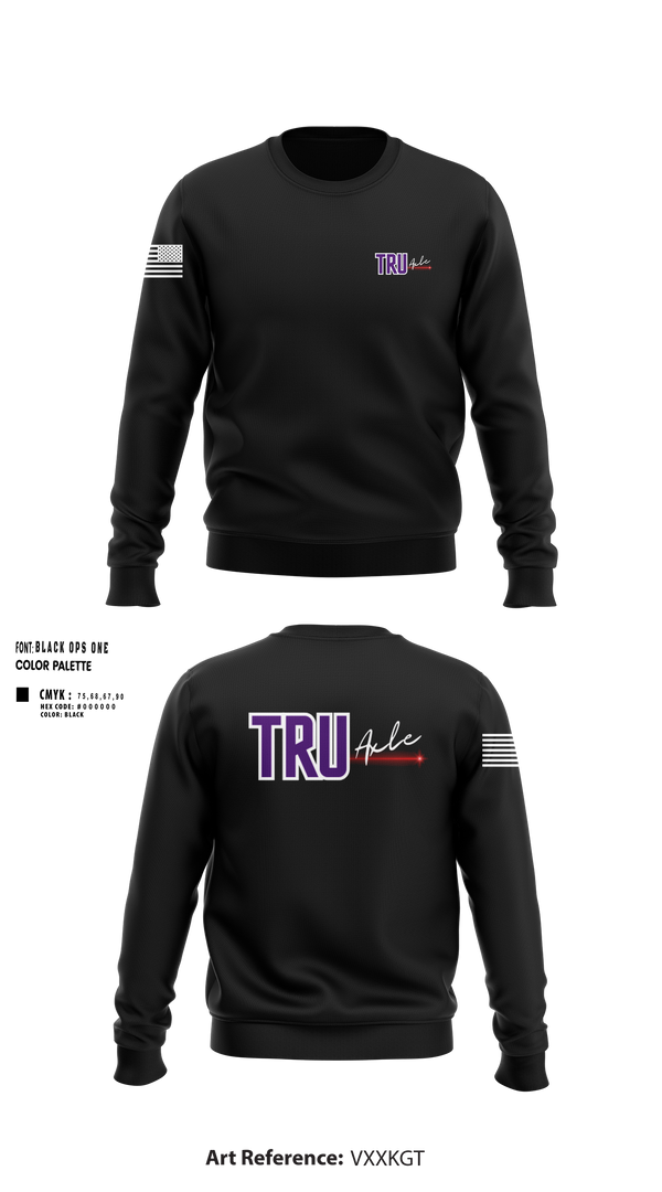 Crew Neck Sweatshirt, Tru Axle LLC, , Teamtime, Team time, sublimation, custom sports apparel, team uniforms, spirit wear, spiritwear, sports uniforms, custom shirts, team store, custom team store, fundraiser sports, apparel fundraiser