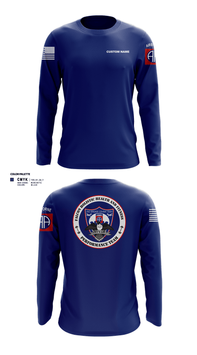 2BCT H2F 96509801 Long Sleeve Performance Shirt - 13