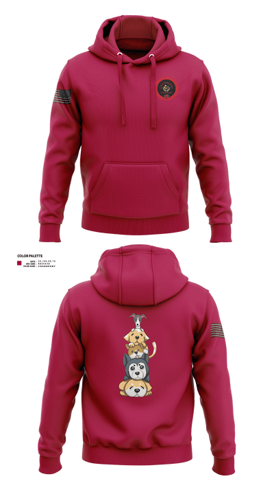 Cranberry Country K9s 10708887 Hoodie - 1