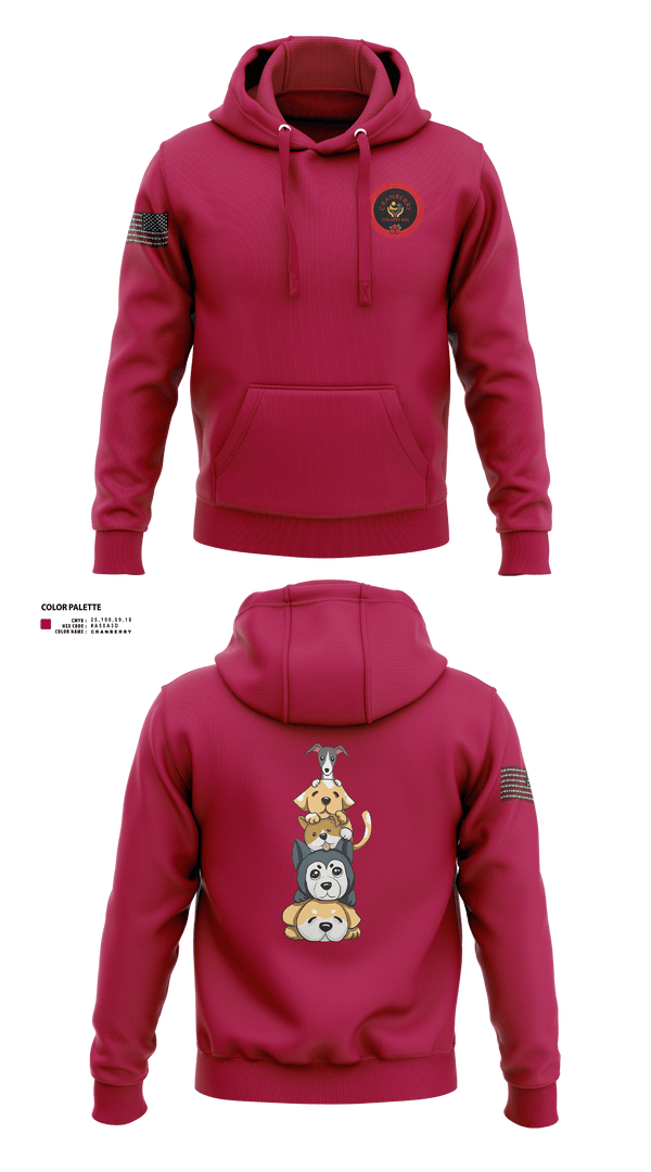 Hoodie, Cranberry Country K9s, , Teamtime, Team time, sublimation, custom sports apparel, team uniforms, spirit wear, spiritwear, sports uniforms, custom shirts, team store, custom team store, fundraiser sports, apparel fundraiser