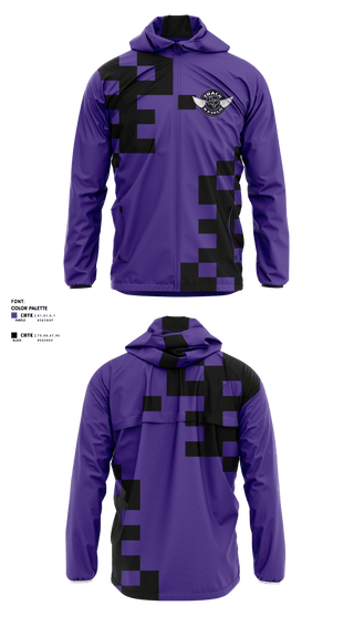 Windbreaker, Throckmorton High School Track and Field, Track & Field, Teamtime, Team time, sublimation, custom sports apparel, team uniforms, spirit wear, spiritwear, sports uniforms, custom shirts, team store, custom team store, fundraiser sports, apparel fundraiser