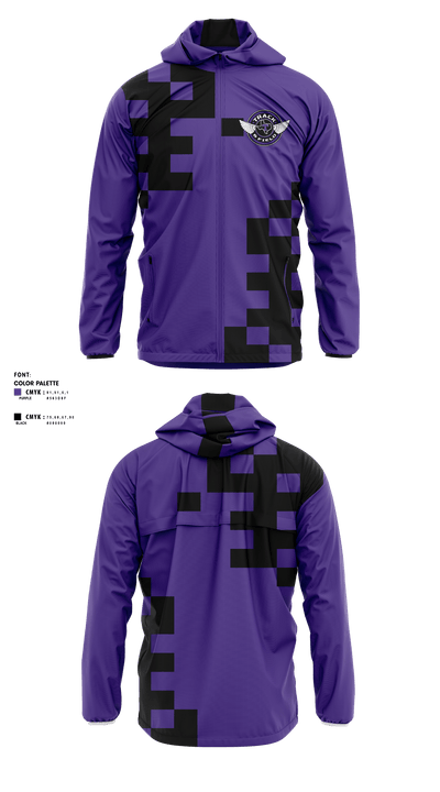 Throckmorton High School Cross Country 29705170 Windbreaker - 1