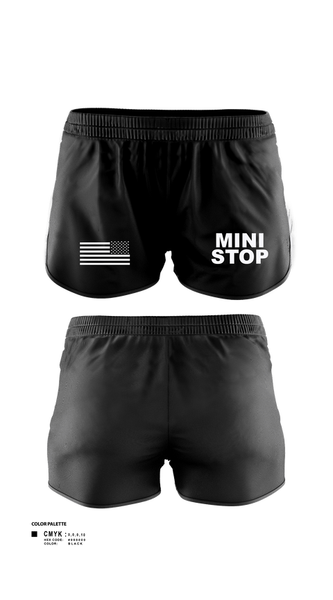 Womens Shorts, Mini stop, , Teamtime, Team time, sublimation, custom sports apparel, team uniforms, spirit wear, spiritwear, sports uniforms, custom shirts, team store, custom team store, fundraiser sports, apparel fundraiser