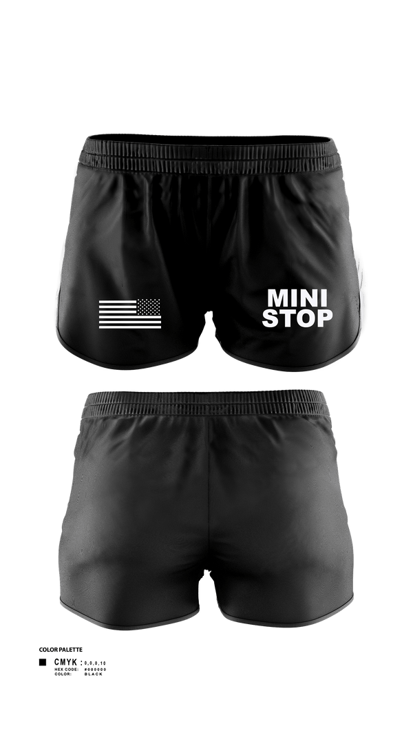 Womens Shorts, Mini stop, , Teamtime, Team time, sublimation, custom sports apparel, team uniforms, spirit wear, spiritwear, sports uniforms, custom shirts, team store, custom team store, fundraiser sports, apparel fundraiser