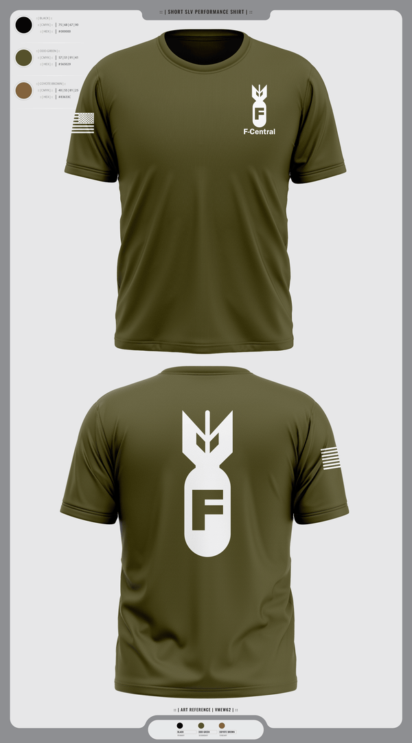 Short Sleeve Performance Shirt, F Central, Police, Teamtime, Team time, sublimation, custom sports apparel, team uniforms, spirit wear, spiritwear, sports uniforms, custom shirts, team store, custom team store, fundraiser sports, apparel fundraiser