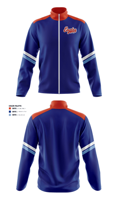 Tri-City Eagles 25600570 Fleece Jacket - 10