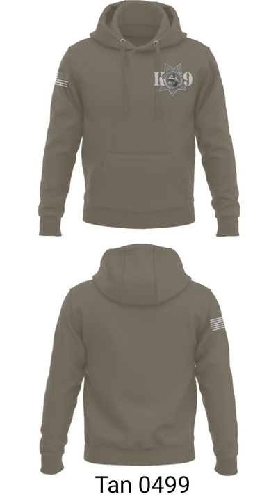 Fresno Police Department K9 Unit 39054818 Hoodie - 74