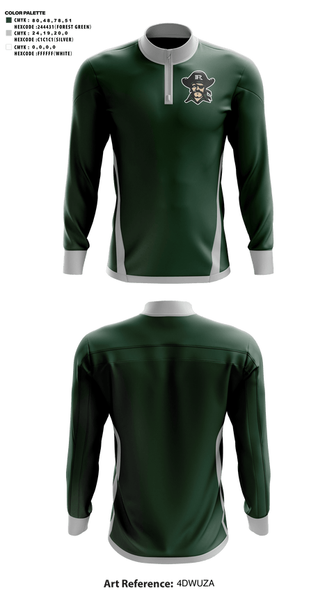 Quarter Zip Jacket, Reynolds High School Basketball, Men's Basketball, Teamtime, Team time, sublimation, custom sports apparel, team uniforms, spirit wear, spiritwear, sports uniforms, custom shirts, team store, custom team store, fundraiser sports, apparel fundraiser