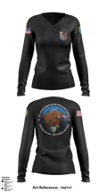 HHC, 201ST E-MIB 52680878 Women's Long Sleeve V-neck Shirt - 4