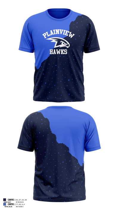 Plainview Little League 37284213 Short Sleeve Performance Shirt - 11
