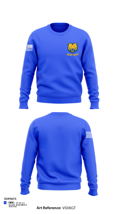 UNC BEARS 8989709 Crew Neck Sweatshirt - 124