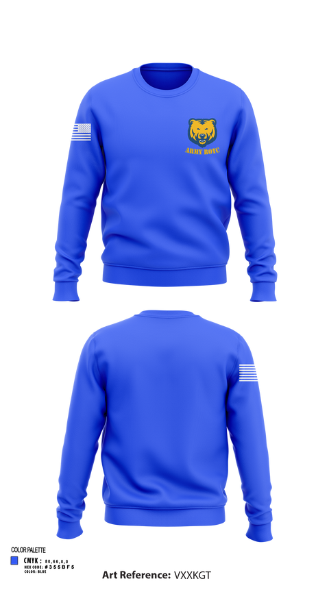 Crew Neck Sweatshirt, UNC BEARS, , Teamtime, Team time, sublimation, custom sports apparel, team uniforms, spirit wear, spiritwear, sports uniforms, custom shirts, team store, custom team store, fundraiser sports, apparel fundraiser