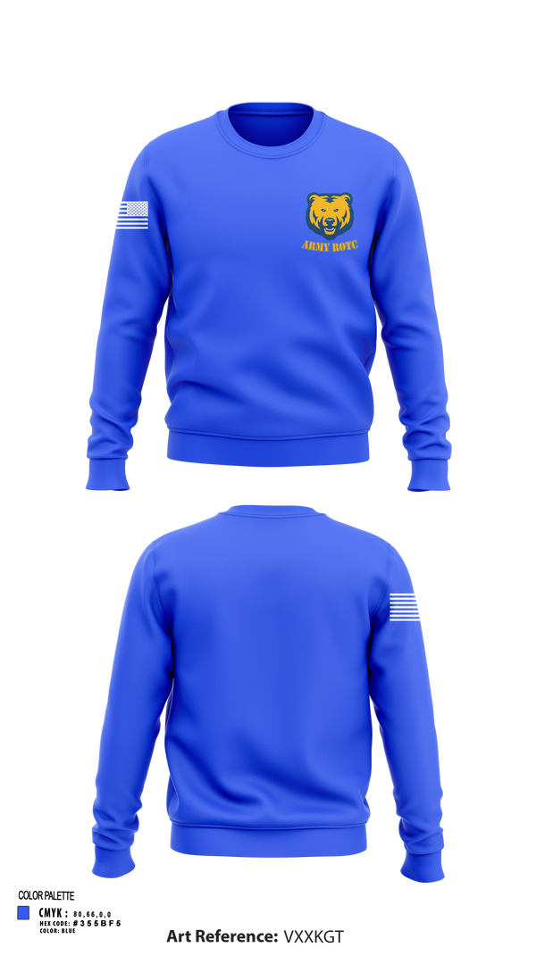 Crew Neck Sweatshirt, UNC BEARS, , Teamtime, Team time, sublimation, custom sports apparel, team uniforms, spirit wear, spiritwear, sports uniforms, custom shirts, team store, custom team store, fundraiser sports, apparel fundraiser