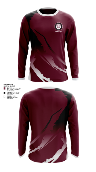 Long Sleeve Performance Shirt, Torrance High School, Wrestling, Teamtime, Team time, sublimation, custom sports apparel, team uniforms, spirit wear, spiritwear, sports uniforms, custom shirts, team store, custom team store, fundraiser sports, apparel fundraiser