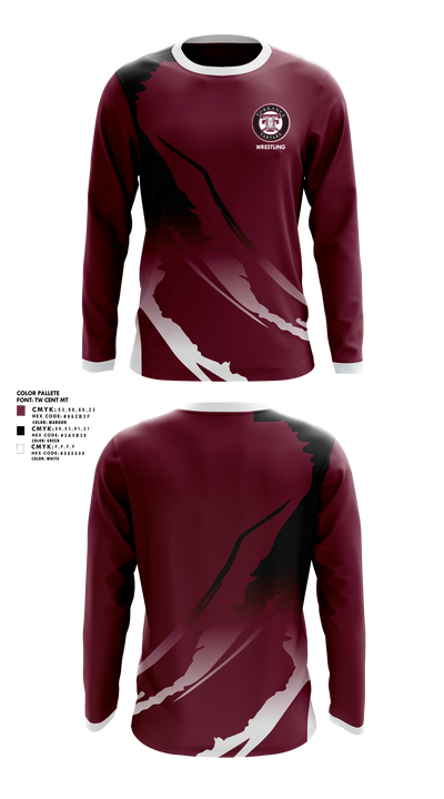 Torrance High School 53150319 Long Sleeve Performance Shirt 1