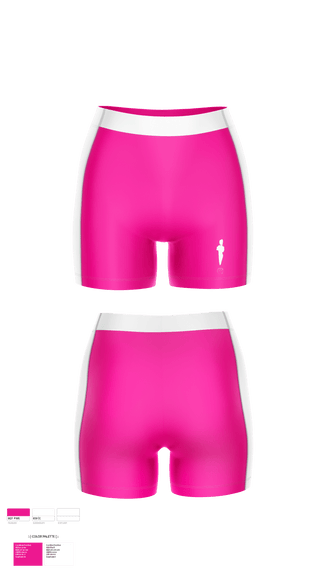 Women's Compression Shorts, Dig This! Volleyball Club, Women's Volleyball, Teamtime, Team time, sublimation, custom sports apparel, team uniforms, spirit wear, spiritwear, sports uniforms, custom shirts, team store, custom team store, fundraiser sports, apparel fundraiser