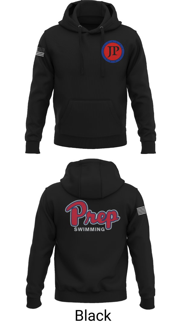 Hoodie, Jackson Preparatory School Swimming, Swimming, Teamtime, Team time, sublimation, custom sports apparel, team uniforms, spirit wear, spiritwear, sports uniforms, custom shirts, team store, custom team store, fundraiser sports, apparel fundraiser
