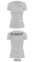 Imperial Welding & Repair 24384193 Women's Short Sleeve V-neck Shirt - 19