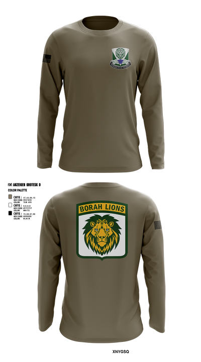 Borah High School JROTC 12046819 Long Sleeve Performance Shirt 1