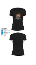Smokey Road Middle School Basketball 30516748 Women's Short Sleeve V-neck Shirt - 37