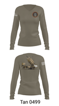 Bravo 5-7 ADA 95046611 Women's Long Sleeve V-neck Shirt - 77