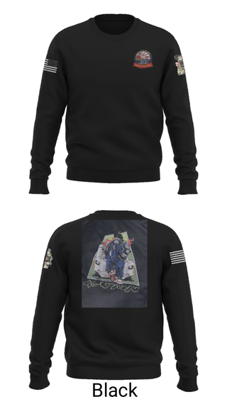 Crew Neck Sweatshirt, AIMD IWAKUNI, Navy, Teamtime, Team time, sublimation, custom sports apparel, team uniforms, spirit wear, spiritwear, sports uniforms, custom shirts, team store, custom team store, fundraiser sports, apparel fundraiser