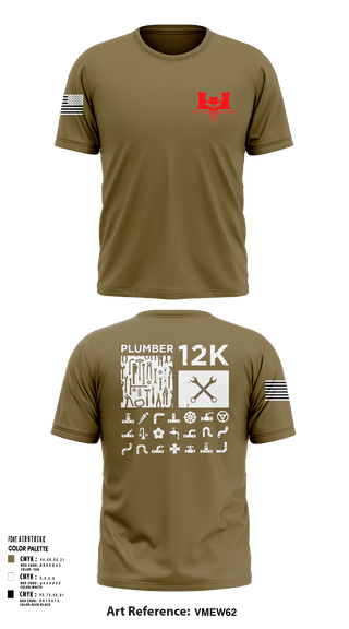 Short Sleeve Performance Shirt, 302nd EN CO, Army, Teamtime, Team time, sublimation, custom sports apparel, team uniforms, spirit wear, spiritwear, sports uniforms, custom shirts, team store, custom team store, fundraiser sports, apparel fundraiser