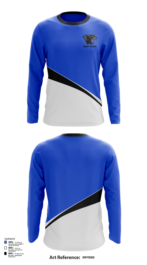 Long Sleeve Performance Shirt, Hershey Panthers, Track & Field, Teamtime, Team time, sublimation, custom sports apparel, team uniforms, spirit wear, spiritwear, sports uniforms, custom shirts, team store, custom team store, fundraiser sports, apparel fundraiser