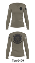 100th Battalion 442nd Infantry Delta dragons 60081058 Women's Long Sleeve V-neck Shirt - 77