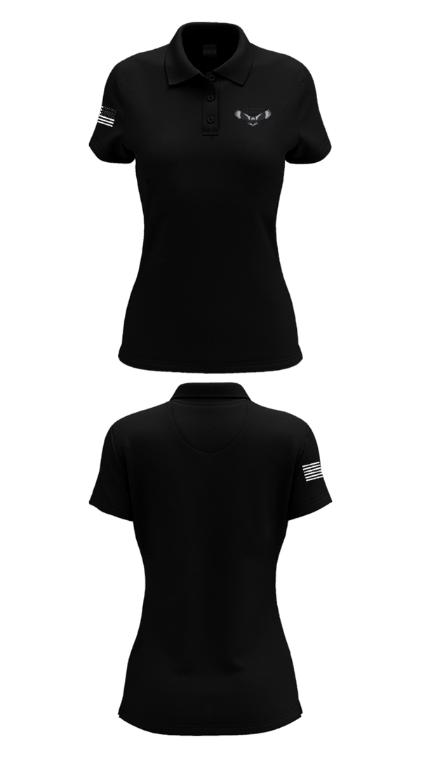 Womens Short Sleeve Performance Polo, La Center Middle School Volleyball, Women's Volleyball, Teamtime, Team time, sublimation, custom sports apparel, team uniforms, spirit wear, spiritwear, sports uniforms, custom shirts, team store, custom team store, fundraiser sports, apparel fundraiser