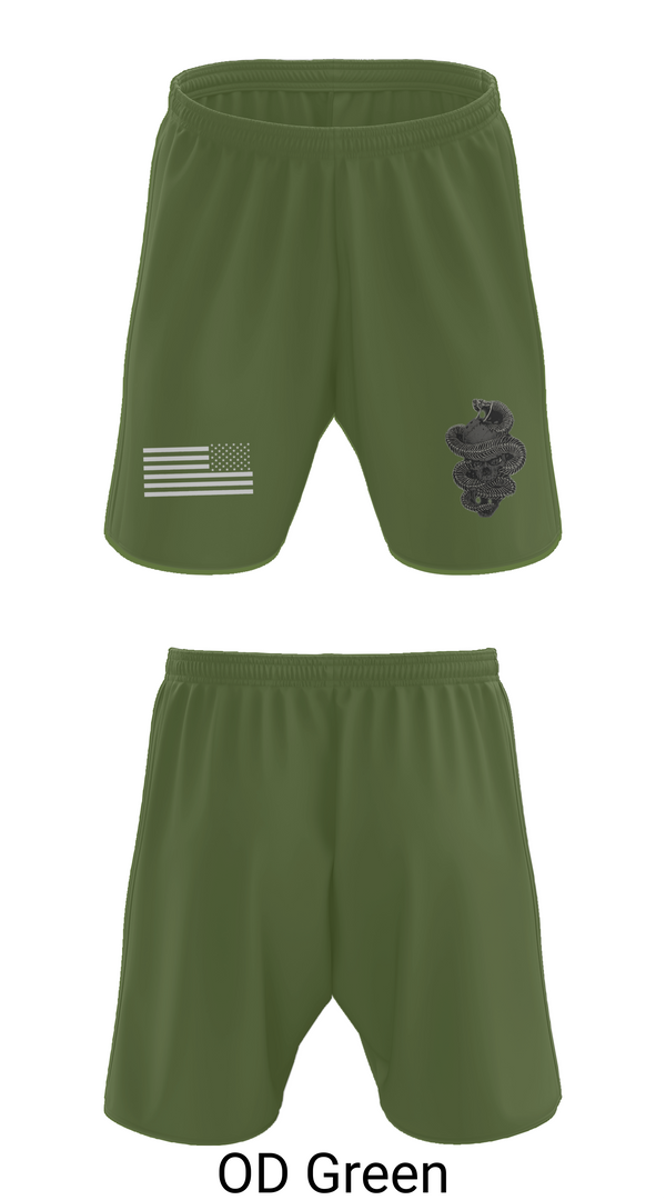 Athletic Shorts With Pockets, HHC 1-8IN SCT, Army, Teamtime, Team time, sublimation, custom sports apparel, team uniforms, spirit wear, spiritwear, sports uniforms, custom shirts, team store, custom team store, fundraiser sports, apparel fundraiser