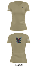 Hawksquad 45976731 Women's Short Sleeve V-neck Shirt - 44