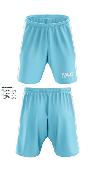 Athletic Shorts With Pockets, F.O.E, Baseball, Teamtime, Team time, sublimation, custom sports apparel, team uniforms, spirit wear, spiritwear, sports uniforms, custom shirts, team store, custom team store, fundraiser sports, apparel fundraiser