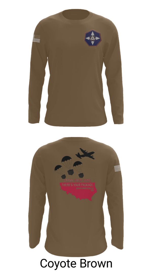 Long Sleeve Performance Shirt, 909th HR Company, Army, Teamtime, Team time, sublimation, custom sports apparel, team uniforms, spirit wear, spiritwear, sports uniforms, custom shirts, team store, custom team store, fundraiser sports, apparel fundraiser