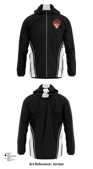 Windbreaker, Marion High School Soccer, Men's Soccer, Teamtime, Team time, sublimation, custom sports apparel, team uniforms, spirit wear, spiritwear, sports uniforms, custom shirts, team store, custom team store, fundraiser sports, apparel fundraiser