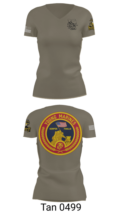 Rogue Valley 54220883 Women's Short Sleeve V-neck Shirt - 68