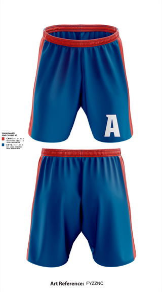 Athletic Shorts With Pockets, Arcadia Little League Baseball, Baseball, Teamtime, Team time, sublimation, custom sports apparel, team uniforms, spirit wear, spiritwear, sports uniforms, custom shirts, team store, custom team store, fundraiser sports, apparel fundraiser