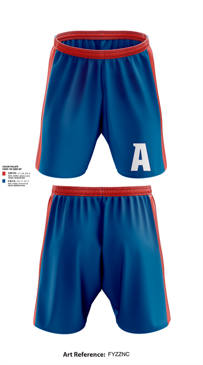 Arcadia Little League Baseball 71196264 Athletic Shorts With Pockets - 3