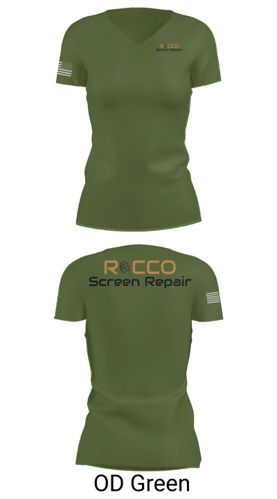ROCCO 67926765 Women's Short Sleeve V-neck Shirt - 48