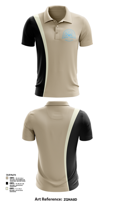 Plumbing Champion 91247787 Short Sleeve Performance Polo - 105