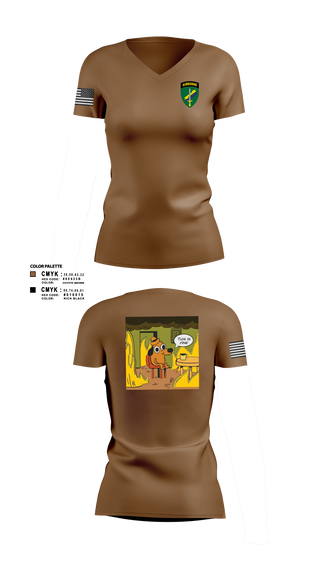 Womens Short Sleeve Vneck Shirt, CAT 4111, Army, Teamtime, Team time, sublimation, custom sports apparel, team uniforms, spirit wear, spiritwear, sports uniforms, custom shirts, team store, custom team store, fundraiser sports, apparel fundraiser