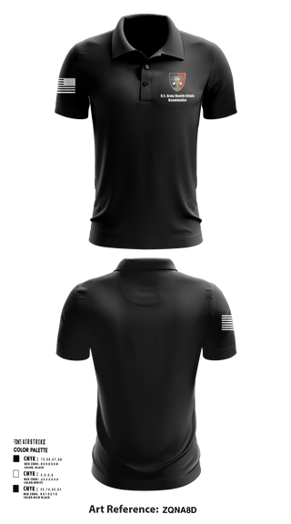 Short Sleeve Performance Polo, U.S. Army Health Clinic - Baumholder, Army, Teamtime, Team time, sublimation, custom sports apparel, team uniforms, spirit wear, spiritwear, sports uniforms, custom shirts, team store, custom team store, fundraiser sports, apparel fundraiser