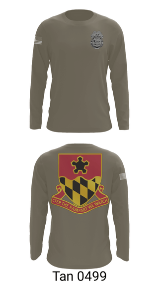 Long Sleeve Performance Shirt, 2nd MTB/70th RTI, Army, Teamtime, Team time, sublimation, custom sports apparel, team uniforms, spirit wear, spiritwear, sports uniforms, custom shirts, team store, custom team store, fundraiser sports, apparel fundraiser