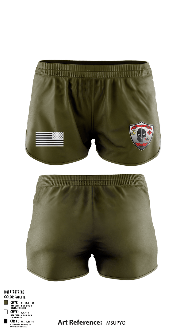Ranger Panties, Det. 4 Tows and Scouts 4th Tank Battalion, , Teamtime, Team time, sublimation, custom sports apparel, team uniforms, spirit wear, spiritwear, sports uniforms, custom shirts, team store, custom team store, fundraiser sports, apparel fundraiser