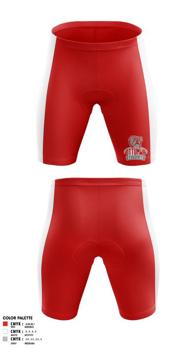 Ottumwa bulldogs 56232716 Men's Compression Shorts - 1