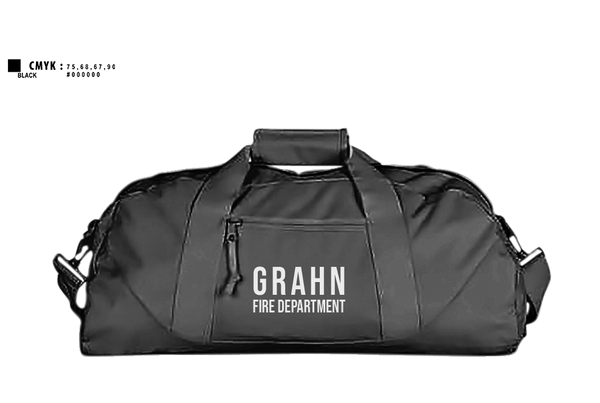 Duffle Bag, Grahn Fire DepartmentAPR, Fire Department, Teamtime, Team time, sublimation, custom sports apparel, team uniforms, spirit wear, spiritwear, sports uniforms, custom shirts, team store, custom team store, fundraiser sports, apparel fundraiser
