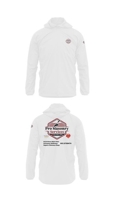 Pro Masonry Services LLC 30906743 Windbreaker - 14