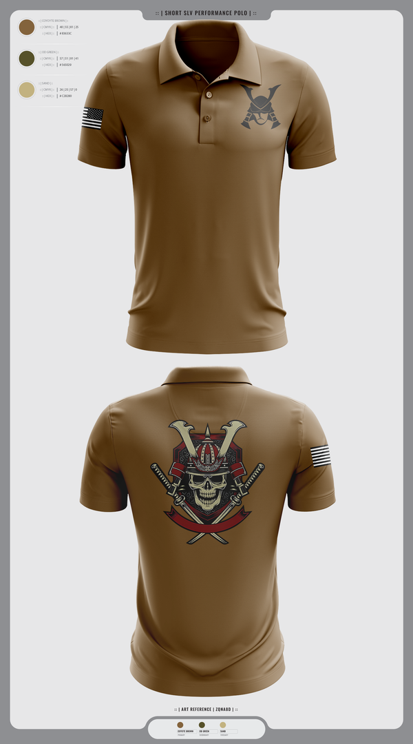 Short Sleeve Performance Polo, RoNiN, , Teamtime, Team time, sublimation, custom sports apparel, team uniforms, spirit wear, spiritwear, sports uniforms, custom shirts, team store, custom team store, fundraiser sports, apparel fundraiser