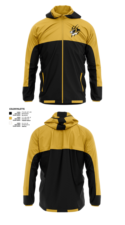 Greenville Middle School Basketball 80798783 Windbreaker - 40